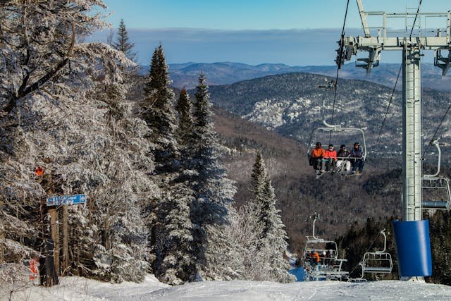 Mountain cable car ride
