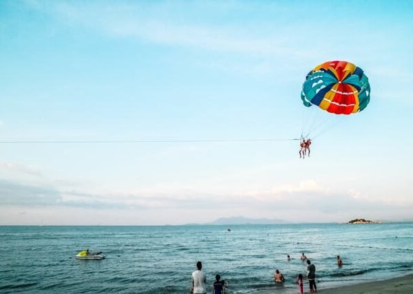 Parasailing water sports