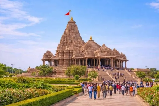 Ram Mandir Ayodhya as part of varanasi ayodhya tour package