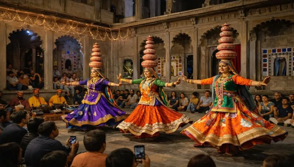 Bagore Ki Haveli Udaipur cultural dance show – places to visit in udaipur in 1 day