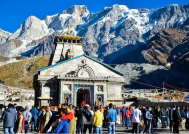 Do Dham Yatra Kedarnath Dham temple view