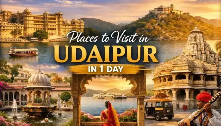cenic attractions showing the best places to visit in Udaipur in 1 day