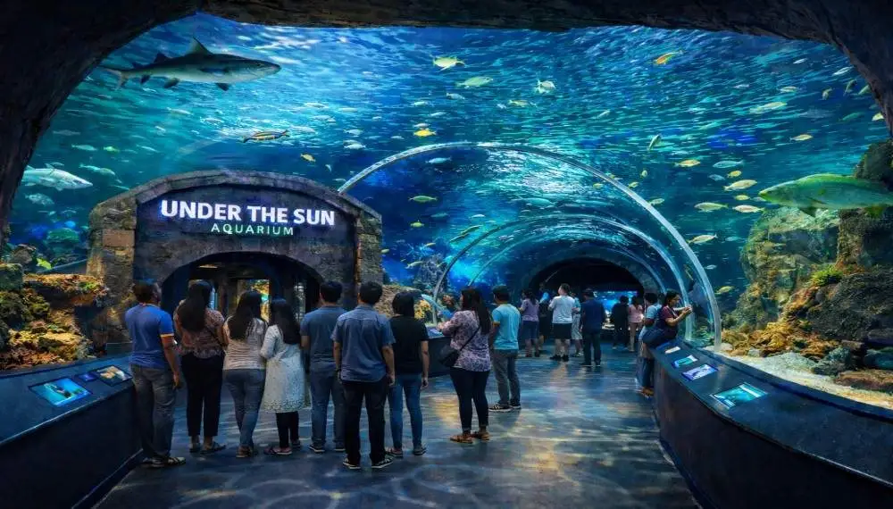 Under The Sun Aquarium Udaipur – places to visit in udaipur in 1 day