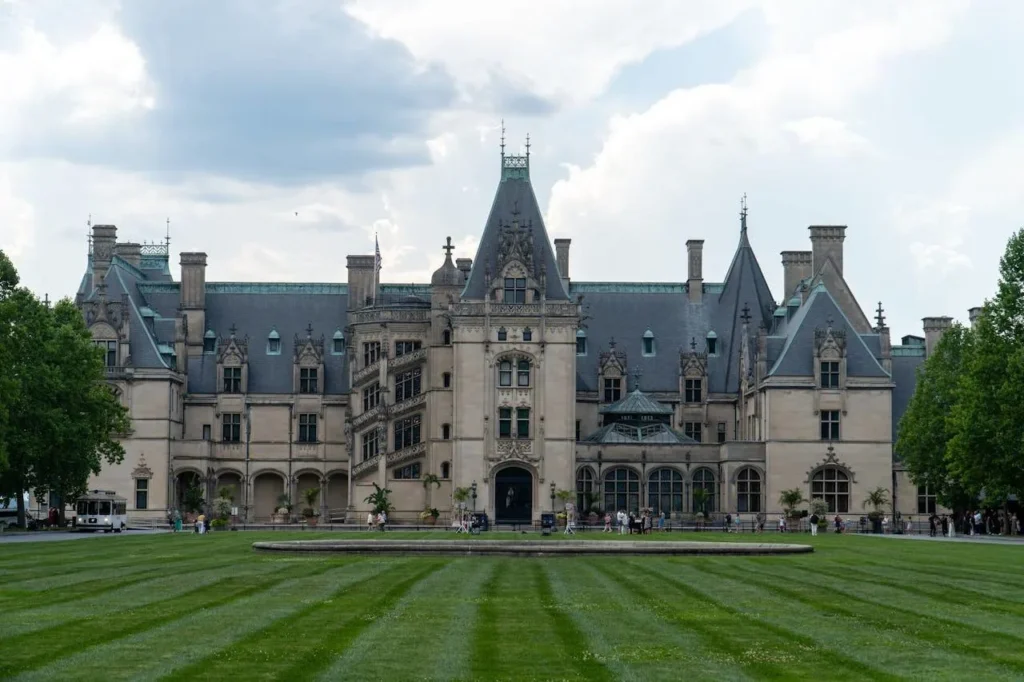 Biltmore Estate in Asheville North Carolina featured in best places to visit in june usa