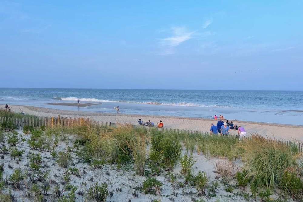 Scenic Outer Banks beach in North Carolina, one of the best places to visit in august in usa.
