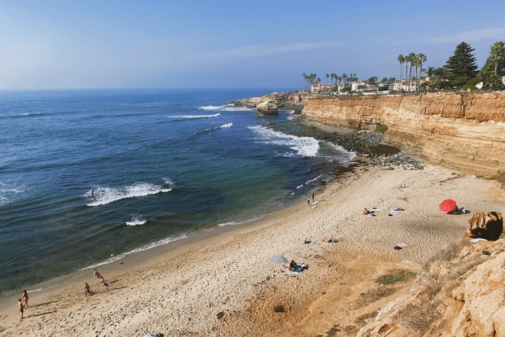 San Diego coast showing one of the best beach vacations in the us